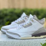 Air Jordan 3 A Ma Maniere Beige Grey Sneaker DH3434-110