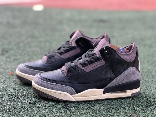 A Ma Maniere x Air Jordan 3 Black Brown Sneaker FZ4811-001