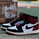 Air Jordan 1 High OG "Black Toe Reimagined" Premium Edition High-Top Sneaker DZ5485-106