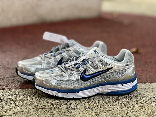 Nike P-6000 White Blue Silver BV1021-001