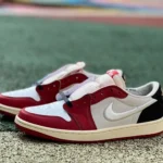 Air Jordan 1 x Trophy Room White Black Red HV6157-100