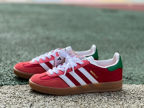 Adidas Gazelle Red Green White IF9641