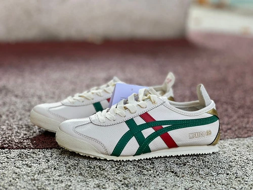 Onitsuka Tiger Mexico 66 Red Green Beige White