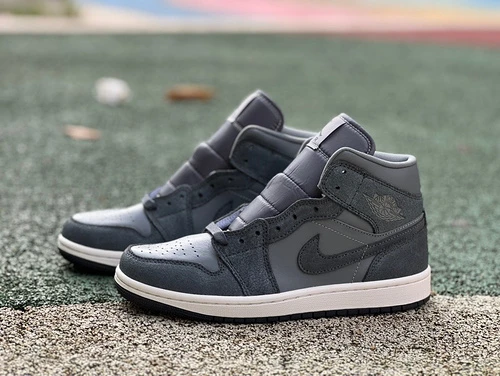 Air Jordan 1 Mid SE Dark Grey Sneakers FJ3448-001