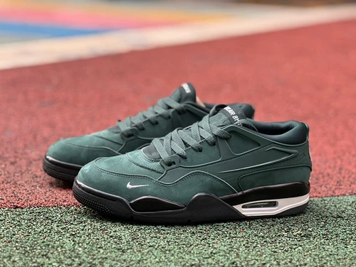 Nigel Sylvester x Air Jordan 4 Low "Green Black" AJ4 HF4334-300