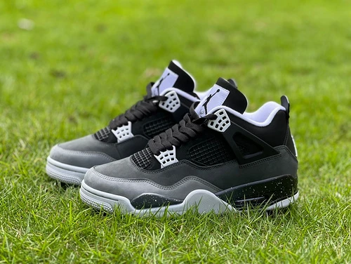 Air Jordan 4 Retro "Fear" Black Gray FQ8138-002