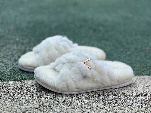 LOUIS VUITTON Bliss Slides Beige