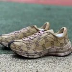 GUCCI RUN Washed Brown Pink