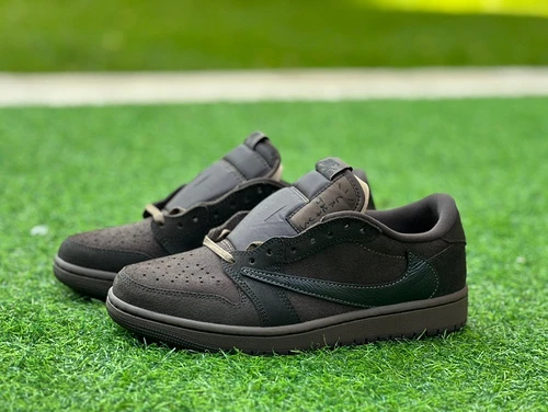 Travis Scott x Air Jordan 1 Low Black Brown 2.0 DM7866-2