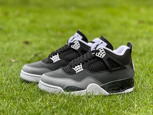 Air Jordan 4 Retro "Fear" Black Gray FQ8138-002