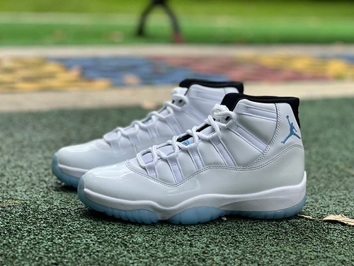 Air Jordan 11 "Legend Blue" White Blue Basketball Shoes CT8012-104