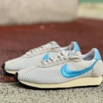 Stussy x Nike Roshe Run Blue Beige FQ5369-001