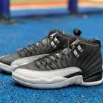 Air Jordan 12 "Wolf Grey" Black Grey Sneakers CT8013-010