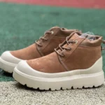 UGG Neumel Weather Hybrid Brown White Mid-Top