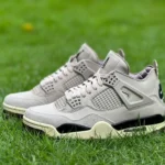 A Ma Maniere x Air Jordan 4 "Grey Pink" AJ4 T1 Version FZ4810-200