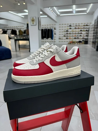 Nike Air Force 1 Red White Grey HJ9094-012