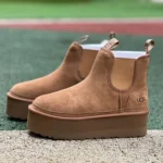 UGG Brown Platform High-Top