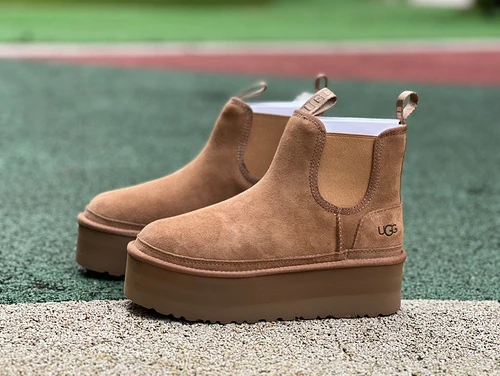 UGG Brown Platform High-Top