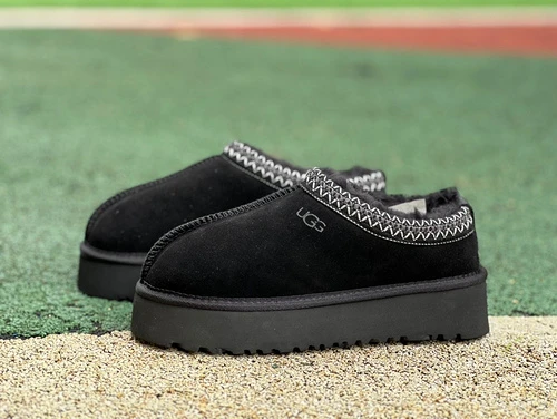 UGG Black Platform Low-Top