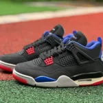 Air Jordan 4 Retro "Rare Air" Black Red Blue FV5029-003