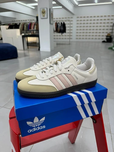 Adidas Originals Samba White Pink T-Toe Shoes IH2751