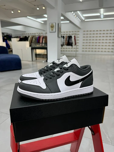 AJ1 Low Elephant Grey White 553558-152