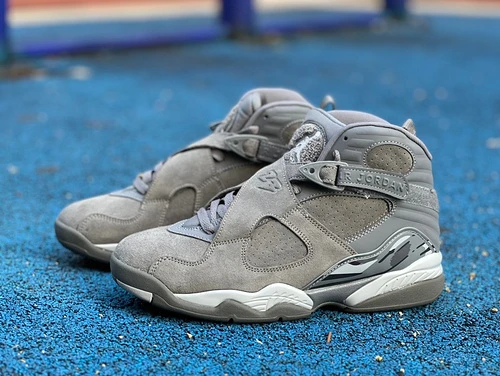 Air Jordan 8 "Cool Grey" High Top 305381-014