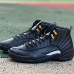 Air Jordan 12 "The Master" Black Gold Sneakers 130690-013