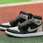 Air Jordan 1 High "Black Silver Silk" High-Top Retro Basketball Sneaker FD4810-010