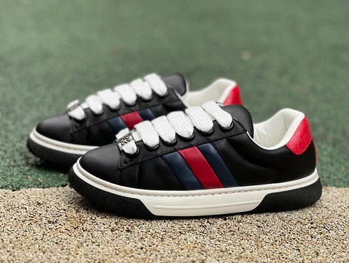 GUCCI ACE "Little Fatty" Black White Red