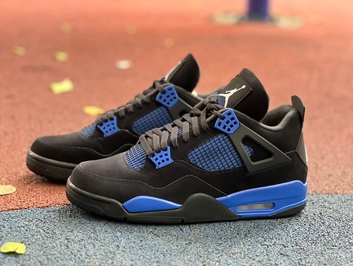 Air Jordan 4 Retro "Royal" Black Blue S2 Edition CT8527-018