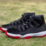 Air Jordan 11 WMNS "Bred Velvet" Black Red Velvet Basketball Shoes DB5457-061