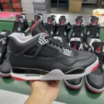 Air Jordan 4 "Black Red"