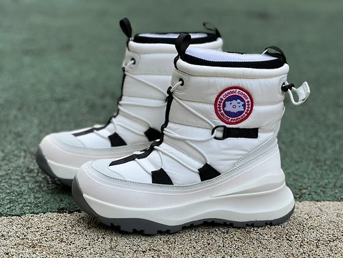 Goose Snow Boots White