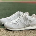 LOUIS VUITTON Run Away Embossed White Grey