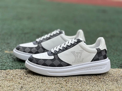 LV beverly hills sneaker Black Grey White