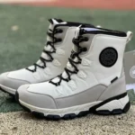 Goose Snow Boots Grey White