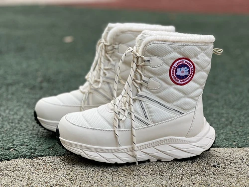 Goose Snow Boots White