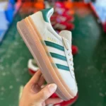 Adidas Gazelle Bold Green White ID7056