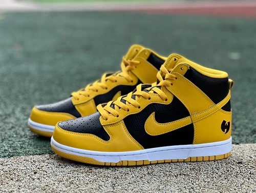 Wu-Tang x Nike Dunk High Black Yellow HJ4320-001