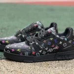 Takashi Murakami x Louis Vuitton Trainer Black