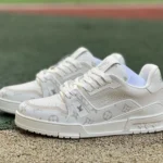 LOUIS VUITTON Trainer White Denim