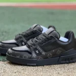 LOUIS VUITTON Trainer Black Denim