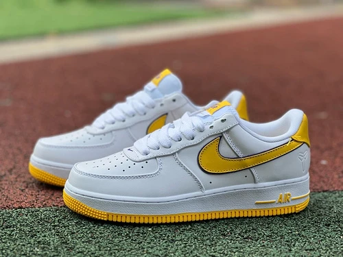 Kobe Bryant x Nike Air Force 1 Yellow White FZ1151-100