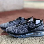 Nike Flyknit Air Max 2016 Grey Black 620469-105