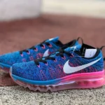 Nike Flyknit Air Max 2016 Blue Pink 620469-014