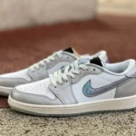 Air Jordan 1 Low CNY White Gray Silver Laser HF3144-100