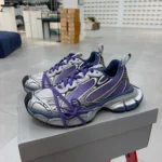 Balenciaga 3XL Sneakers Grey Purple 10th Gen