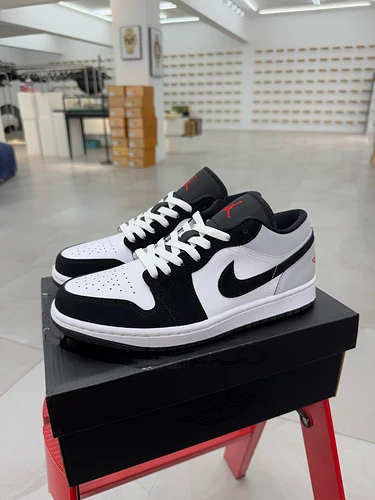 AJ1 Low 3M Reflective Black White HF3148-106