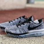 Nike Flyknit Air Max Grey Black 620469-102